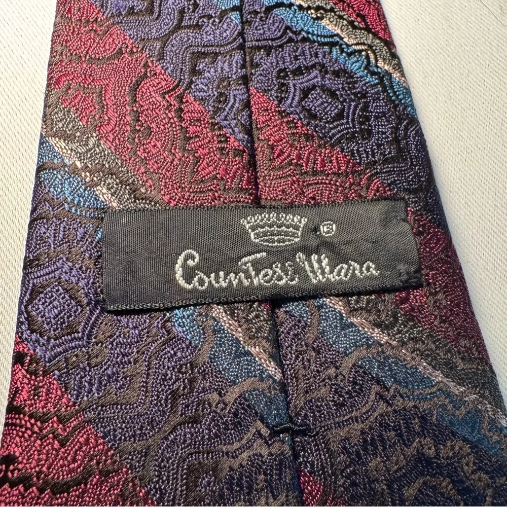 Timeless Vintage Men’s Tie Set - Countess Mara and Bill Blass